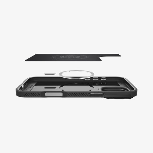 כיסוי Spigen לאייפון 16 מסדרת Optik Armor (MagFit)